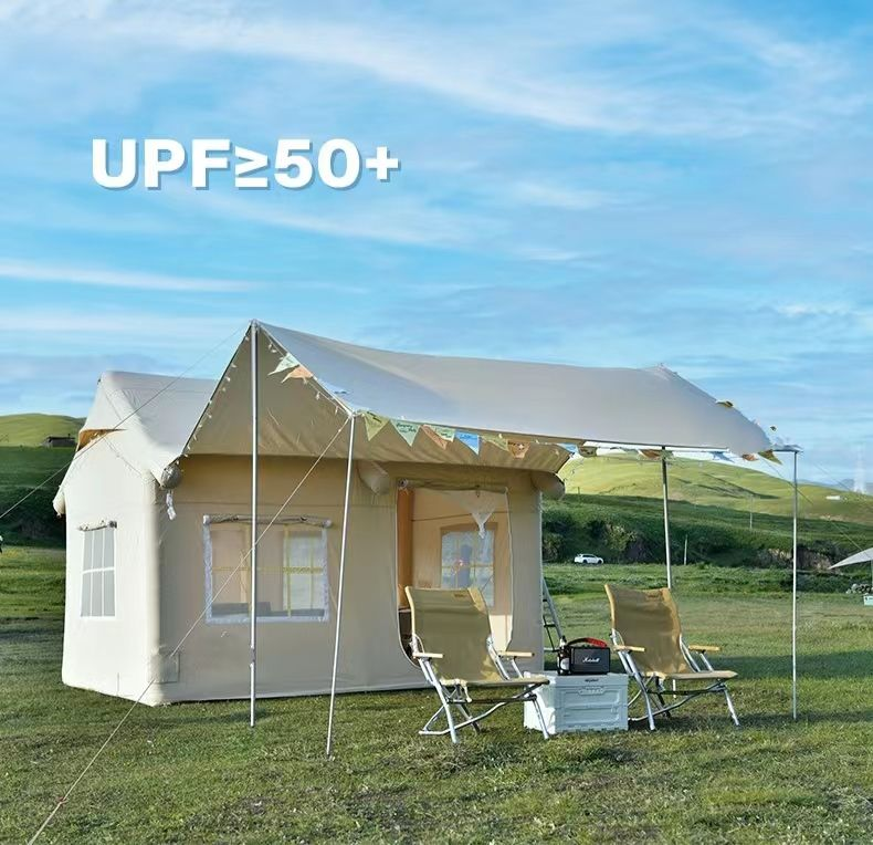 Waterproof Light Weight Oxford Cloth Automatic Inflatable Tent With Camping Equipment
