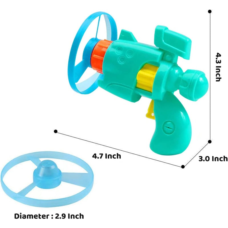 Light-Up Flying Disc Cat Launcher Set