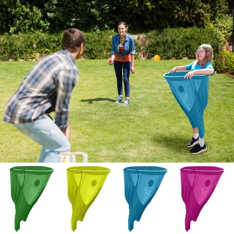 Granny Pants Yard Game Set – Giant Outdoor Parent-Child Game with Bouncy Ball & Pump