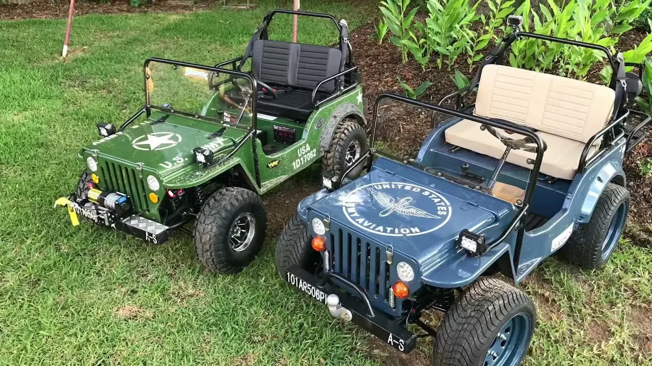 🔥 Factory clearance sale-Mini Gas 125cc jeep Mini Truck ELITE Edition (Supports worldwide shipping)