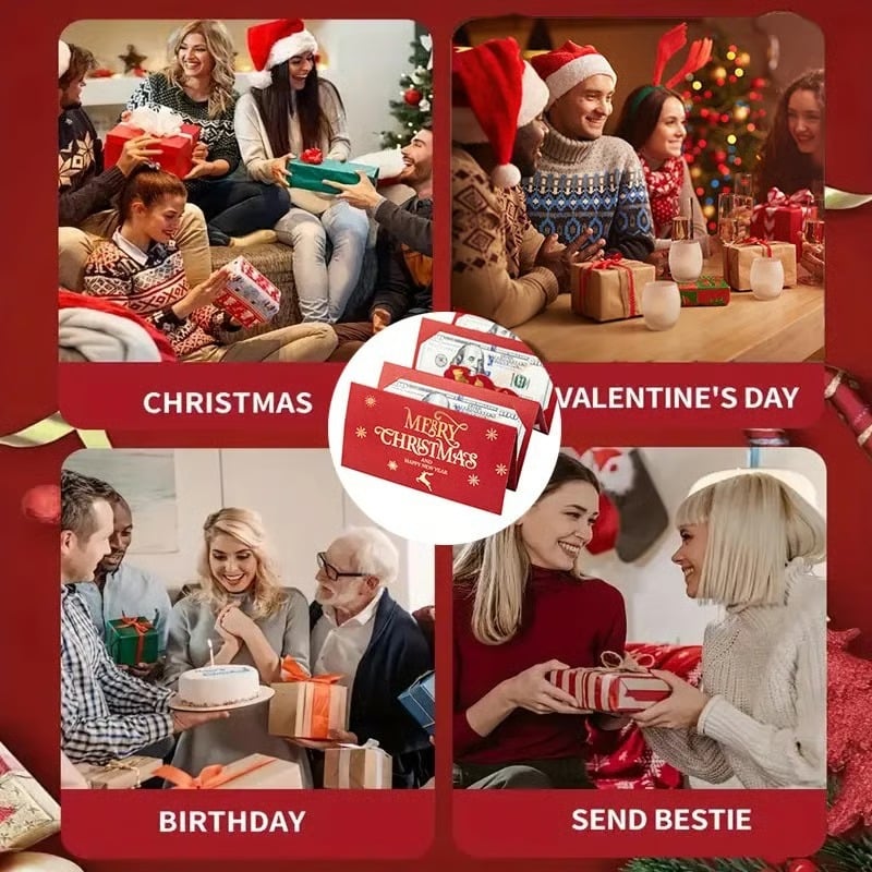 Christmas Cash Gift Envelope – A Creative Way to Give Cash this Christmas!