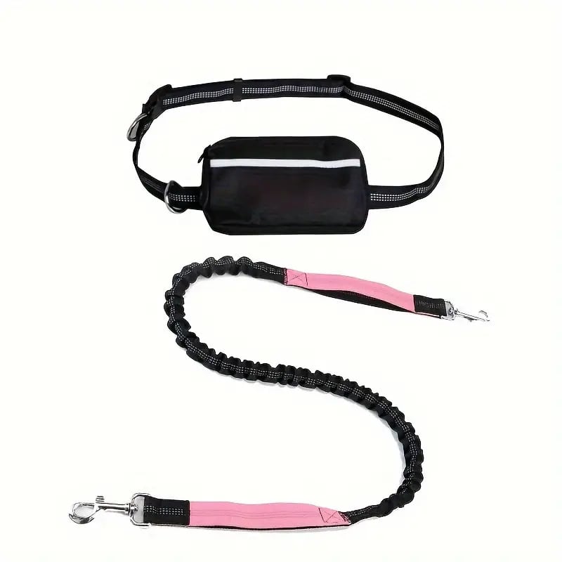 🔥Hands Free Dog Leash with Zipper Pouch