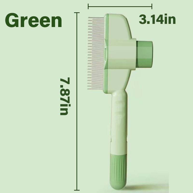 Self-cleaning Pet Flea Comb Grooming Brush - DogPlaybox