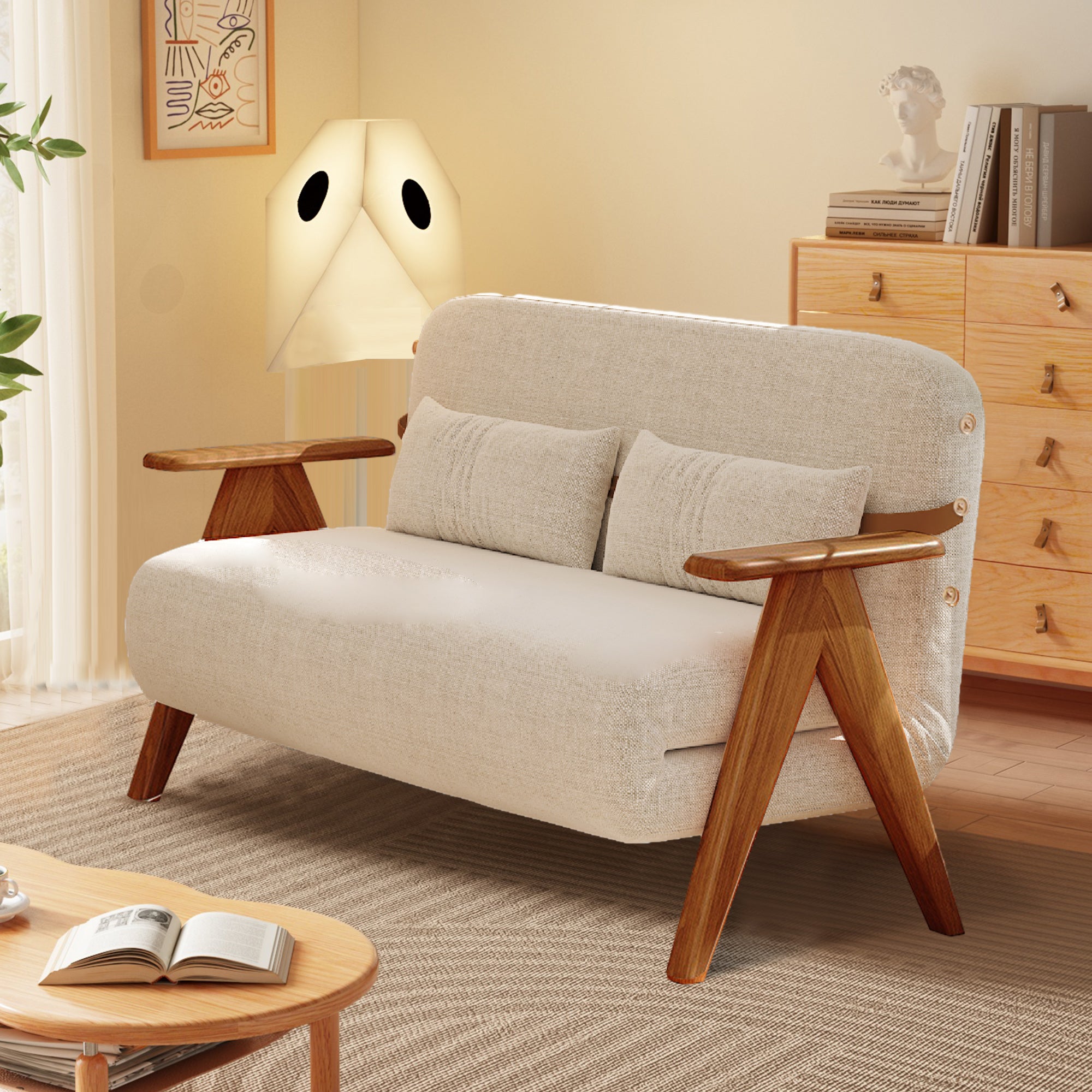 Space-saving Folding Nordic Sofa Bed