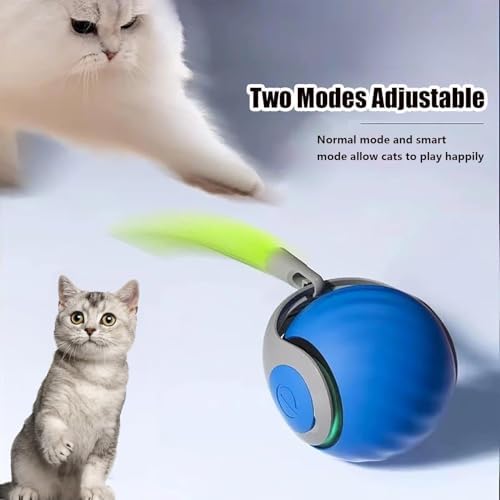Speedy Tail 2.0 – Smart Interactive Cat Toy Ball