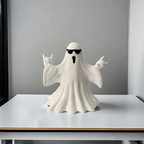 CheekyHaunt™ – Handmade Ghost Statue