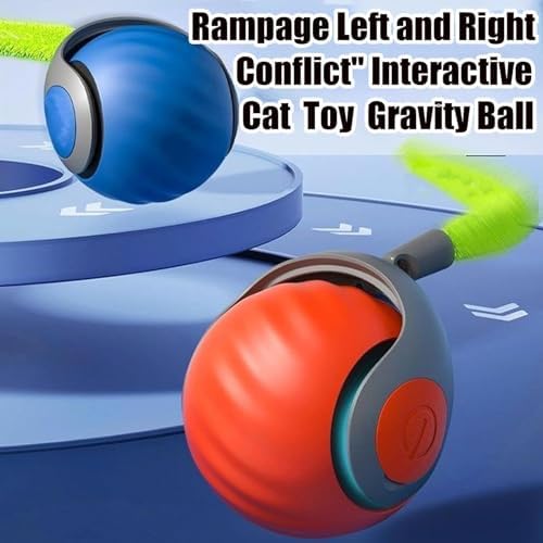 Speedy Tail 2.0 – Smart Interactive Cat Toy Ball - Teazys