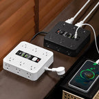 16-in-1 Power Strip with Switch & Surge Protection