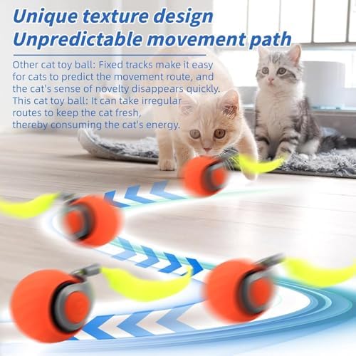 Speedy Tail 2.0 – Smart Interactive Cat Toy Ball
