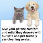 All-in-One Pet Ear Cleaning Swabs
