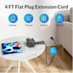 🔌 7-in-1 Power Strip – Compact Travel Charging Solution