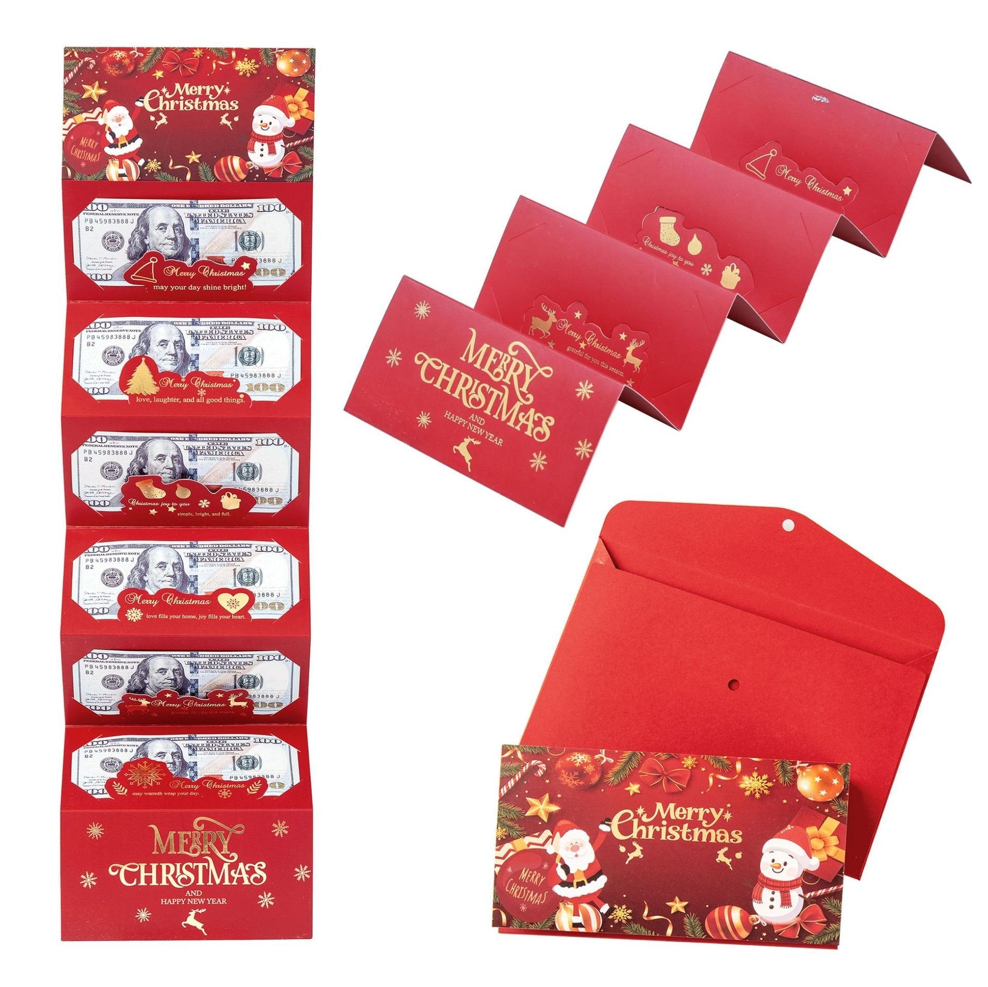 Christmas Cash Gift Envelope – A Creative Way to Give Cash this Christmas!