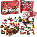 Christmas Advent Calendar Building Blocks Set
