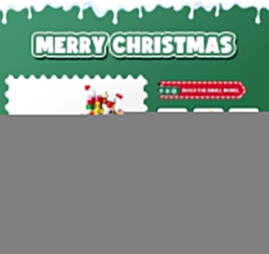 Christmas Advent Calendar Building Blocks Set