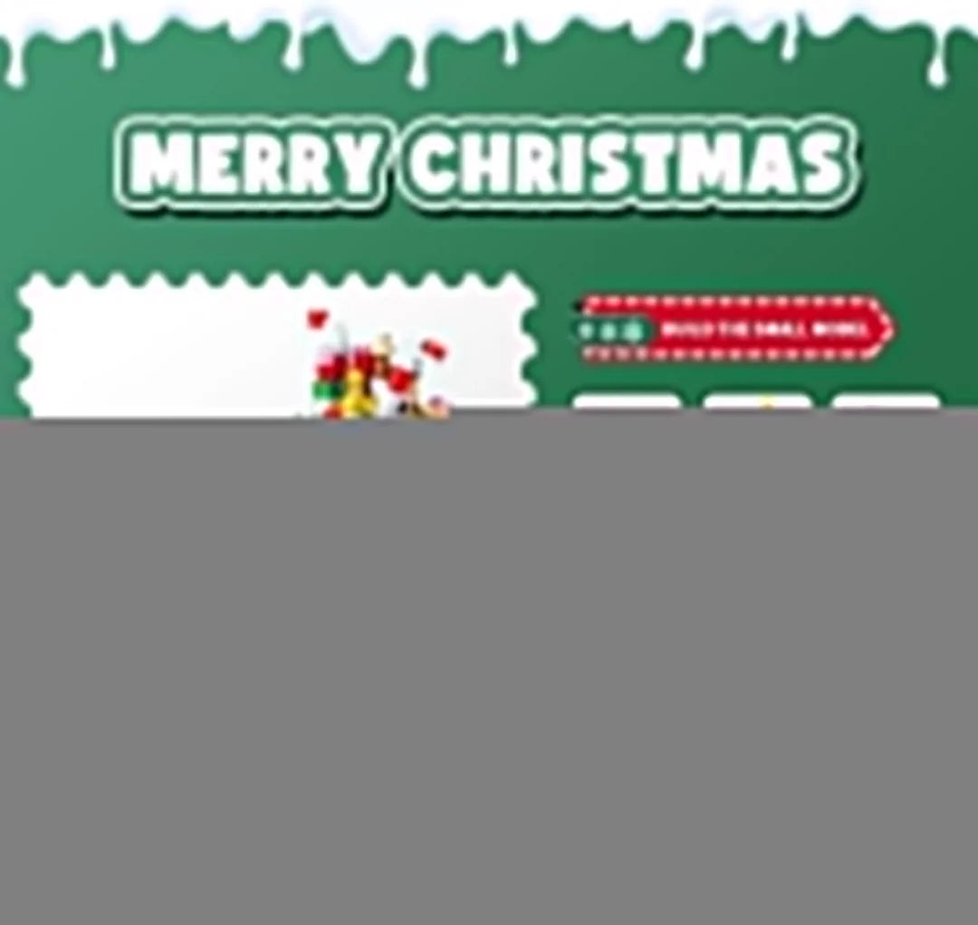 Christmas Advent Calendar Building Blocks Set