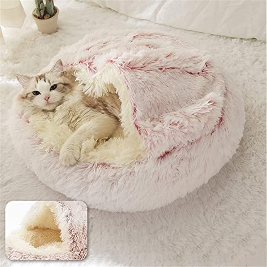 Plush Bed For Dogs & Cats
