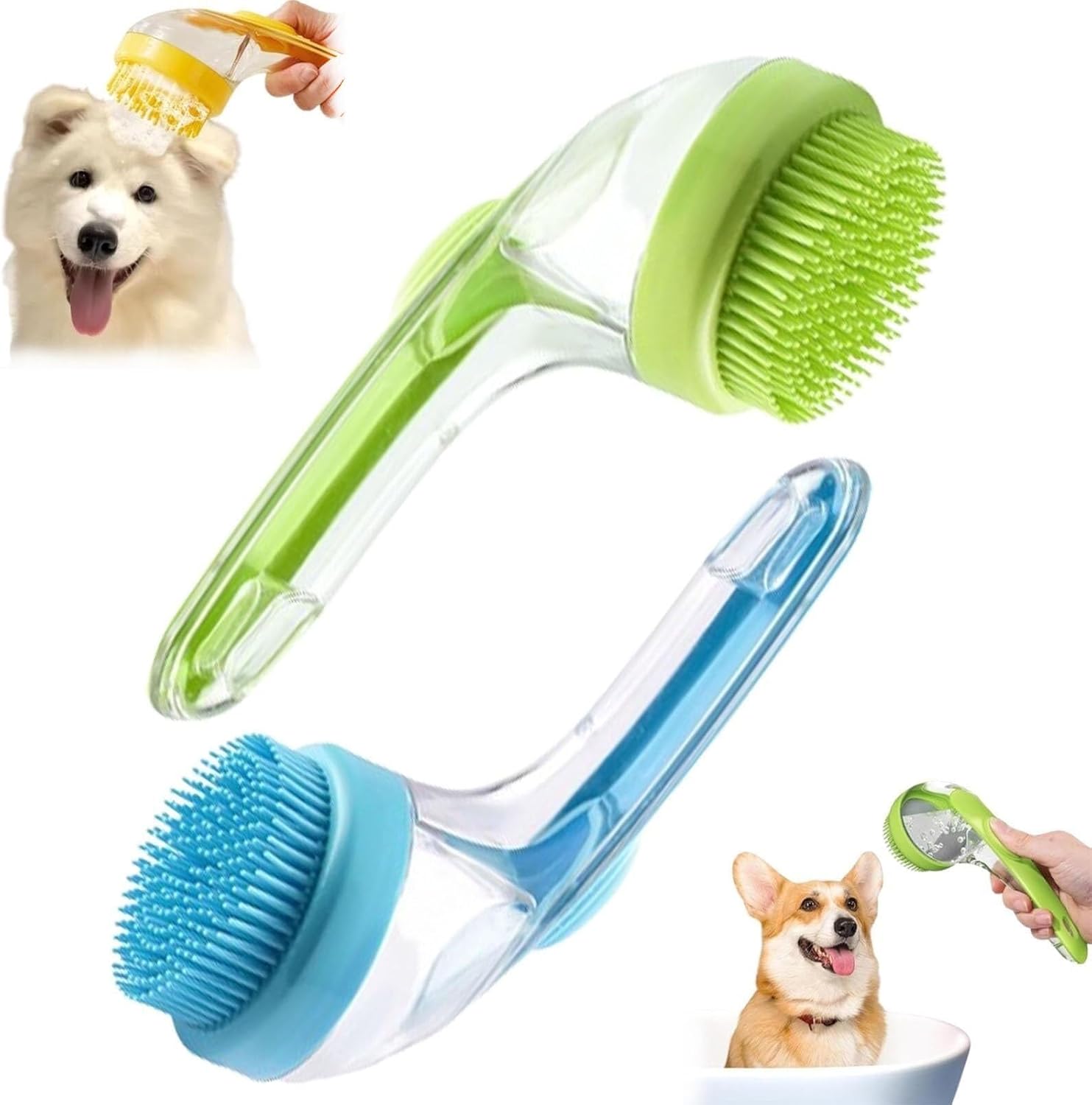 Pet Bath and Massage Brush 10$ TODAY ONLY