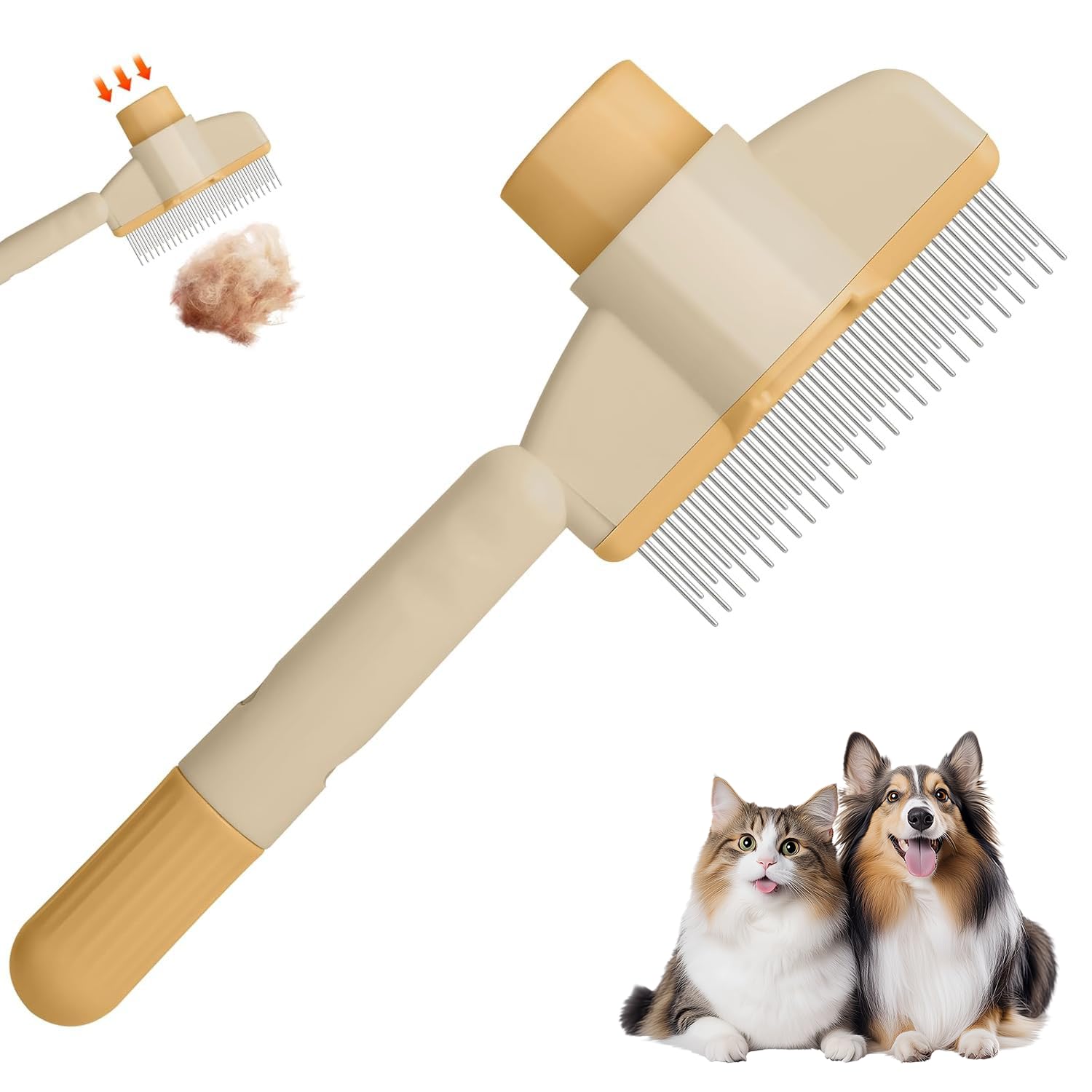 WhiskerGizmo™ Pet Hair Removal Comb