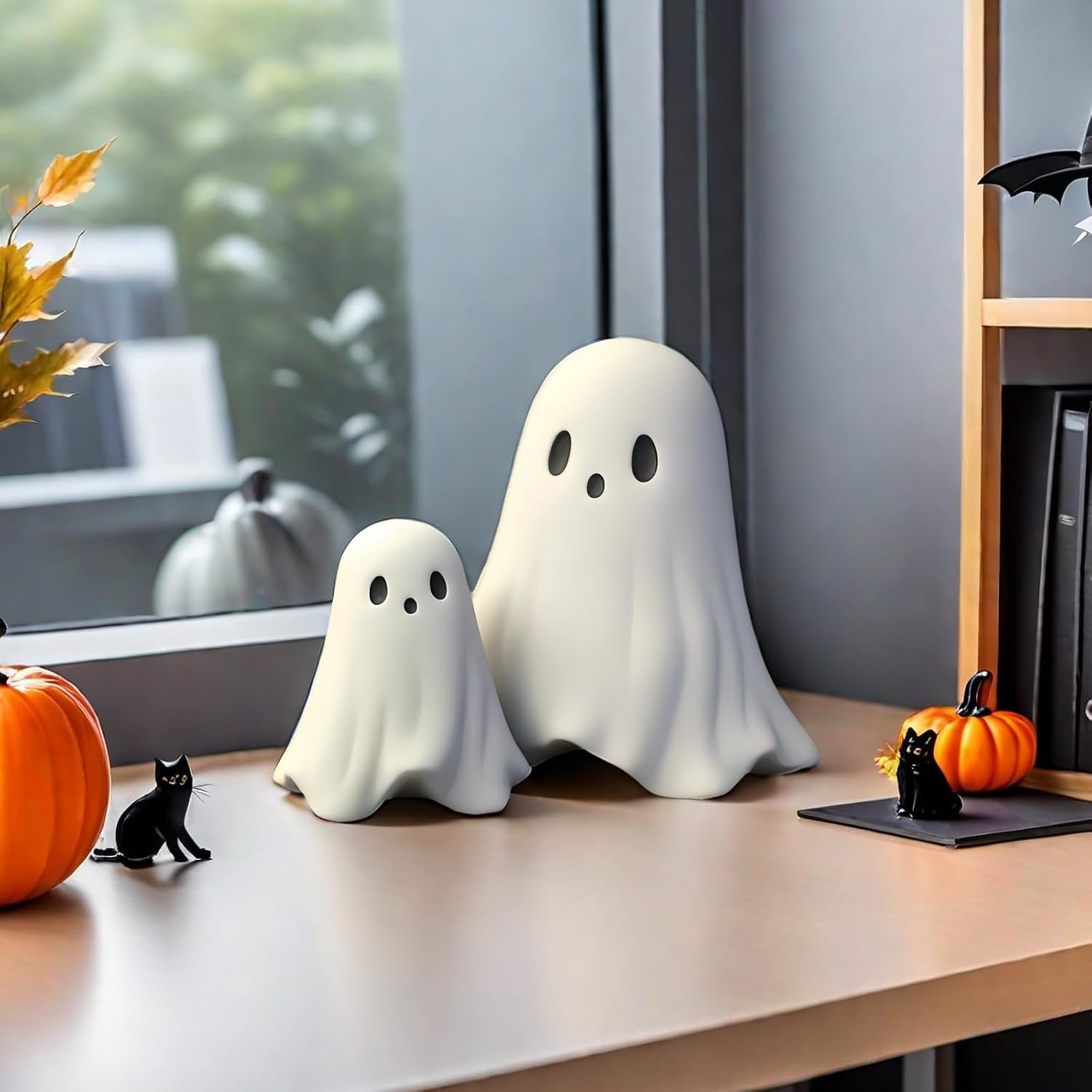CheekyHaunt™ – Handmade Ghost Statue