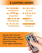 GhoulGlide – Large Swinging Ghost with 8-Mode LED Lighting