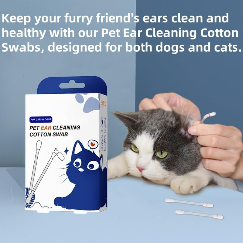 All-in-One Pet Ear Cleaning Swabs