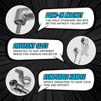 🔧105 Degree Right Angle Drill Adapter