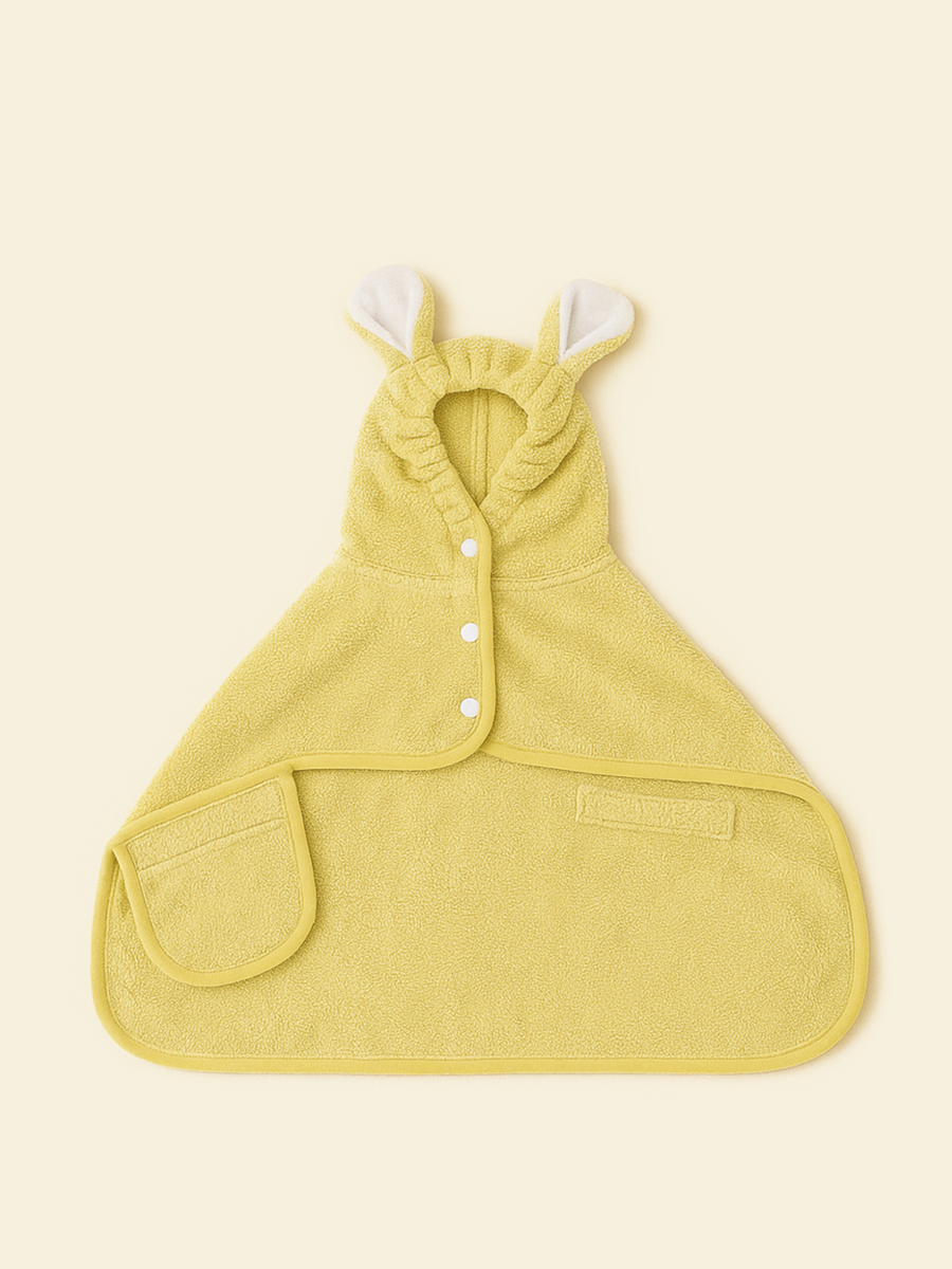 ZalloPaws Bunny Ear Pet Bathrobe