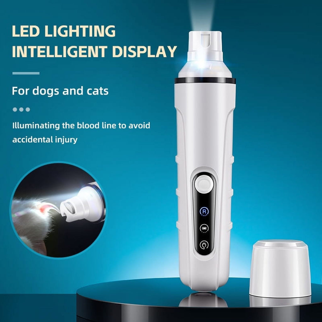 Rechargeable LED Pet Nail Grinder - DogPlayBox