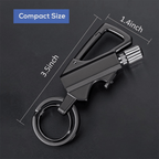 💥Permanent Match Infinity Lighter with Multitool Keychain Bottle Opener