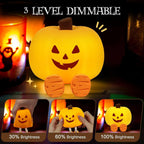GrinLight™ Devilish Pumpkin Night Lamp 🎃