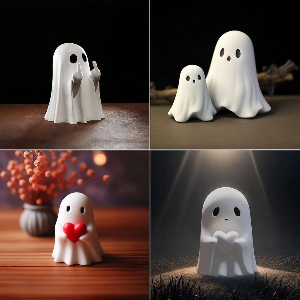 CheekyHaunt™ – Handmade Ghost Statue