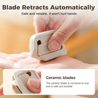 🏆 Flash Sale⚡ Magnetic Retractable Box Cutter - Safety Lock Utility Knife with Built-in Magnet for Easy Storage & Quick Access