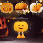 GrinLight™ Devilish Pumpkin Night Lamp 🎃