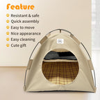 BreezyDen Pop-Up Pet Tent – Portable Hideaway for Cats & Small Dogs