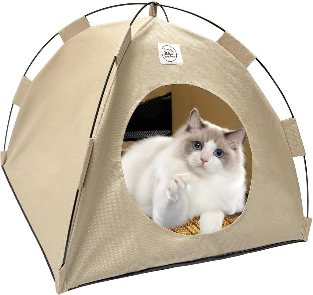 BreezyDen Pop-Up Pet Tent – Portable Hideaway for Cats & Small Dogs