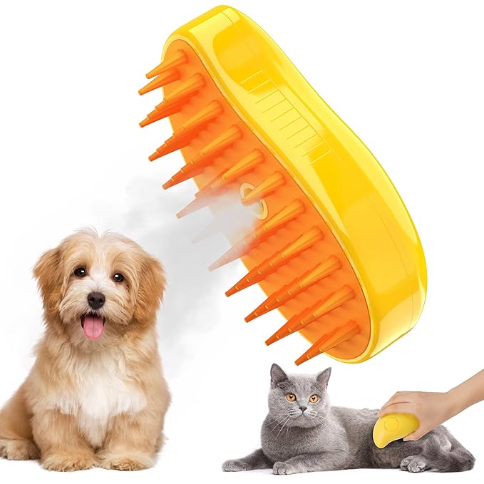 Steamy Pet Brush