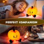 PumpkinGlow™ – Cute Rechargeable Pumpkin Lamp