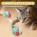 Smart Interactive Laser Ball for Cats – Voice, Light & Rolling Tail Fun