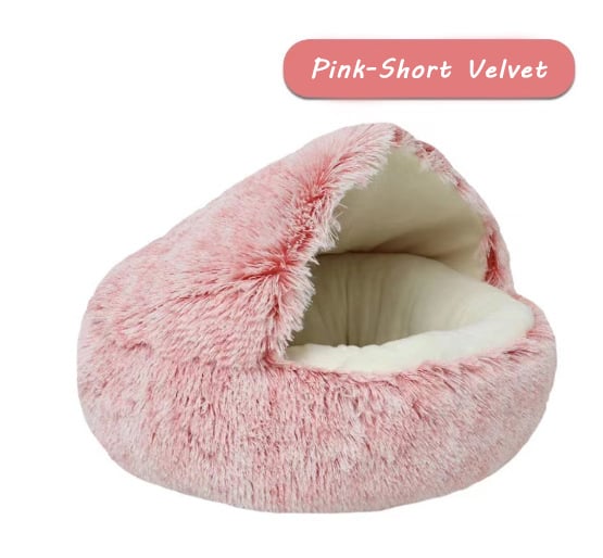 Plush Bed For Dogs & Cats