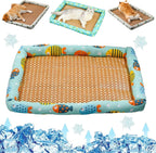 Breathable Rattan Cooling Pet Bed