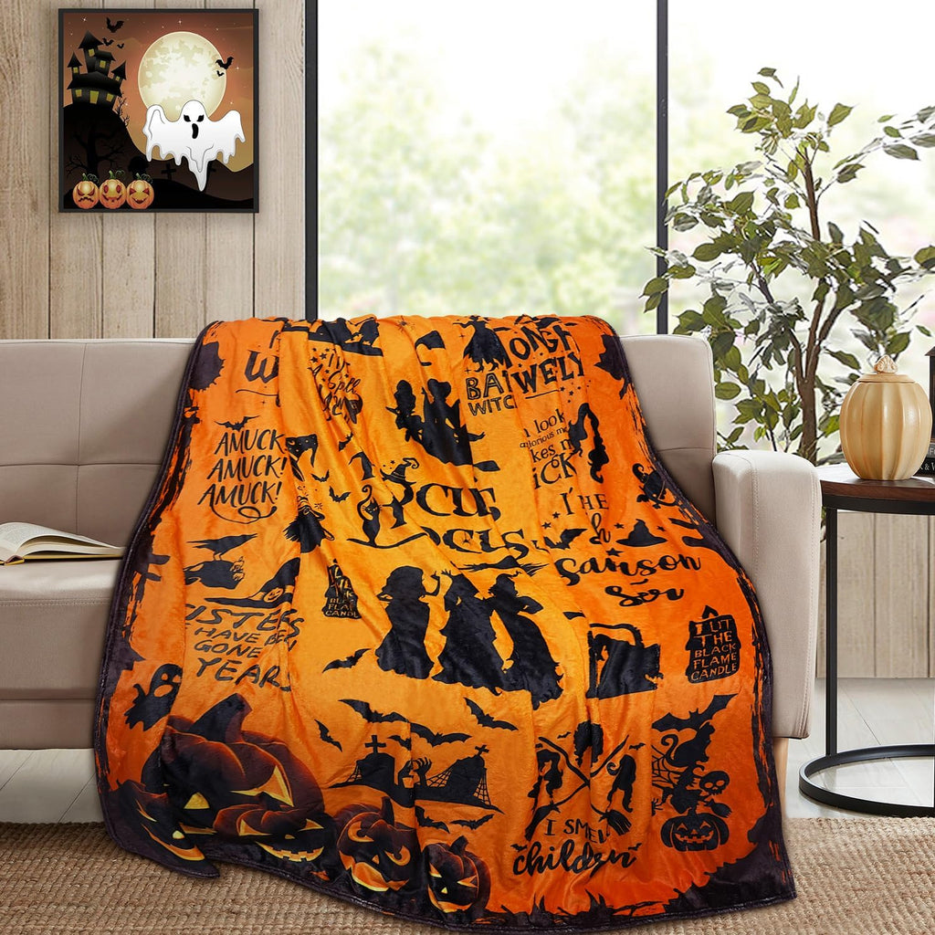 Moonloom™ – Halloween Witch Throw Blanket (50% Off)