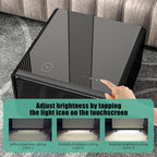 Smart Side Table with Built-In Fridge Drawer & Charging Station