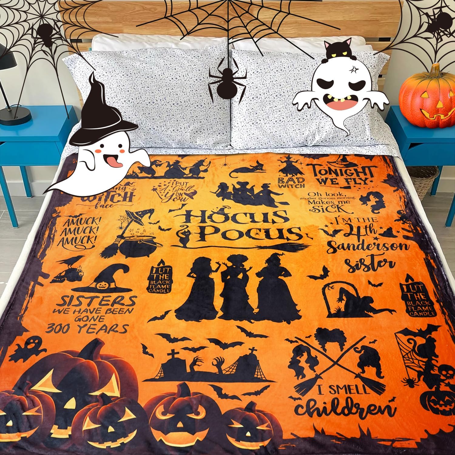 Moonloom™ – Halloween Witch Throw Blanket (50% Off)