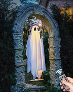 GhoulGlide – Large Swinging Ghost with 8-Mode LED Lighting