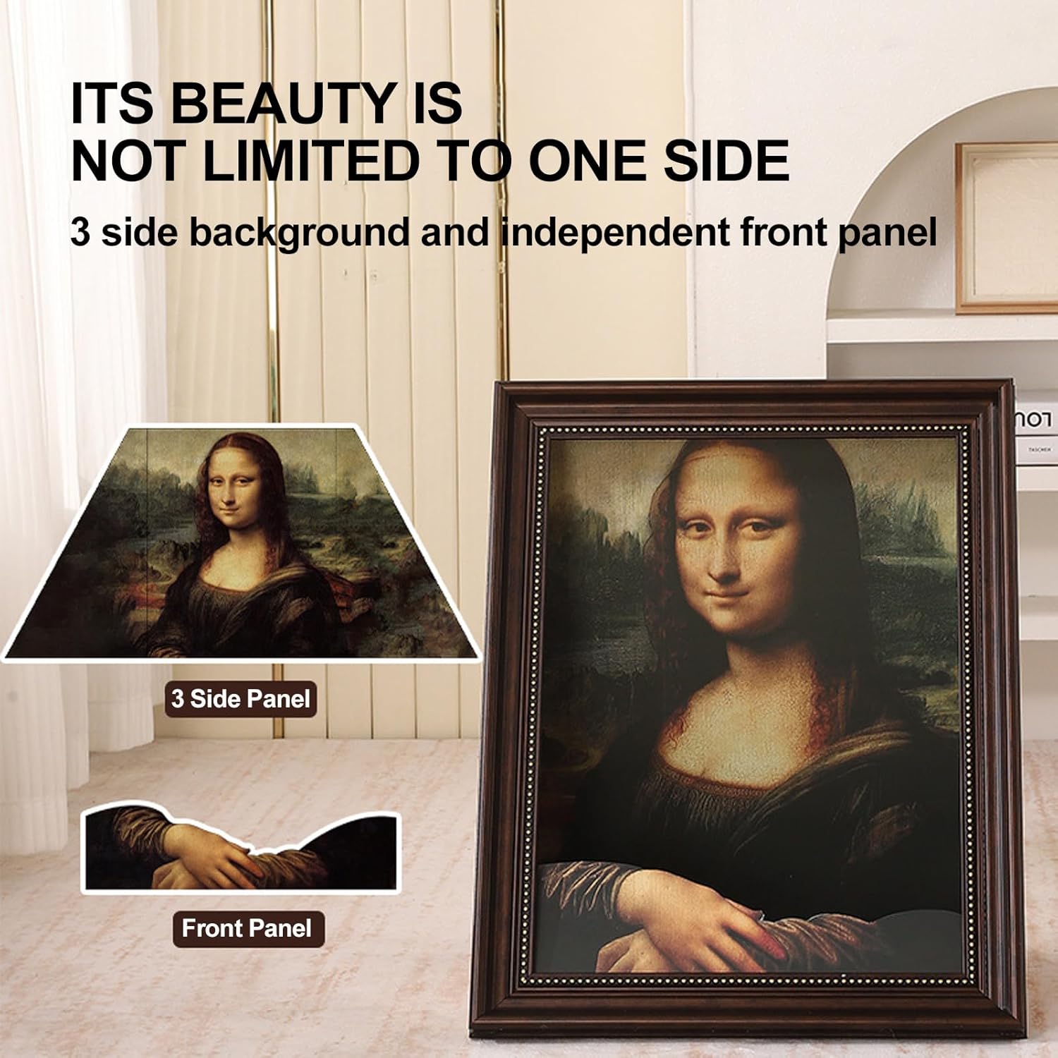 Mona Lisa Cat Scratcher Bed - 3.0