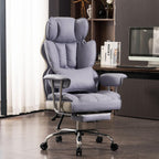 ✨ Executive Office Chair with Leg Rest and Lumbar Support