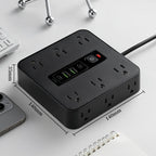 16-in-1 Power Strip with Switch & Surge Protection
