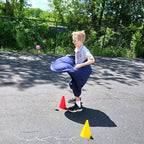 Granny Pants Yard Game Set – Giant Outdoor Parent-Child Game with Bouncy Ball & Pump