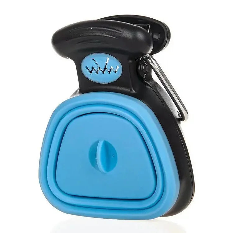 Portable Dog Poop Scooper with Waste Bag Dispenser