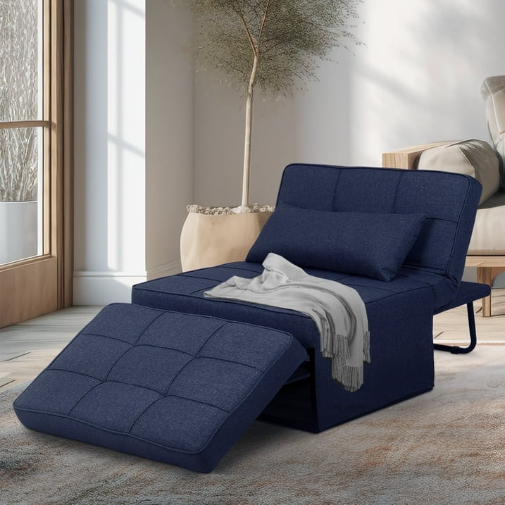 🛋️✨ 4-in-1 Multi-Function Folding Ottoman Sofa Bed